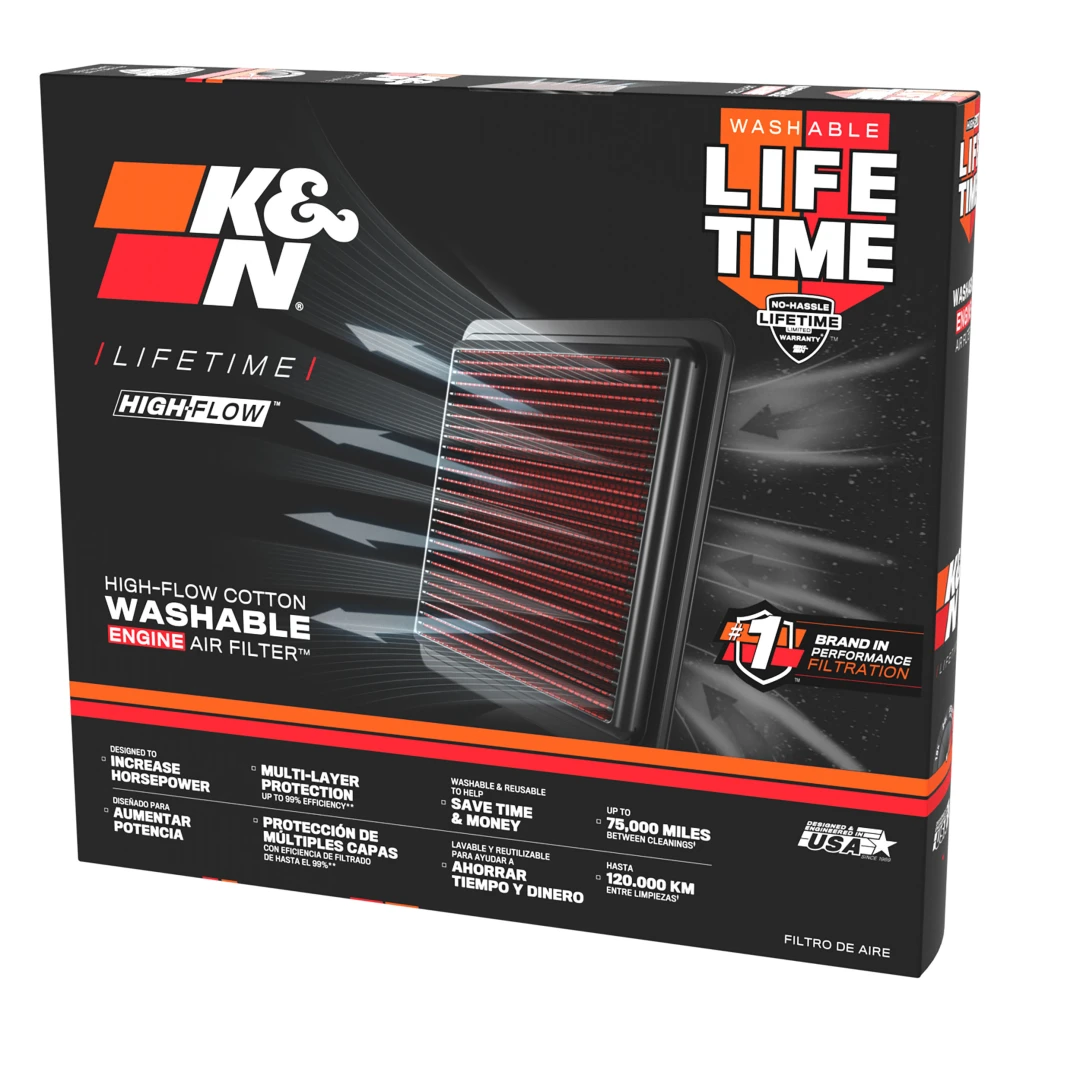 High-Flow Original Lifetime Engine Air Filter - PORSCHE BOXSTER 2.5L H6/ 2.7/3.2L H6