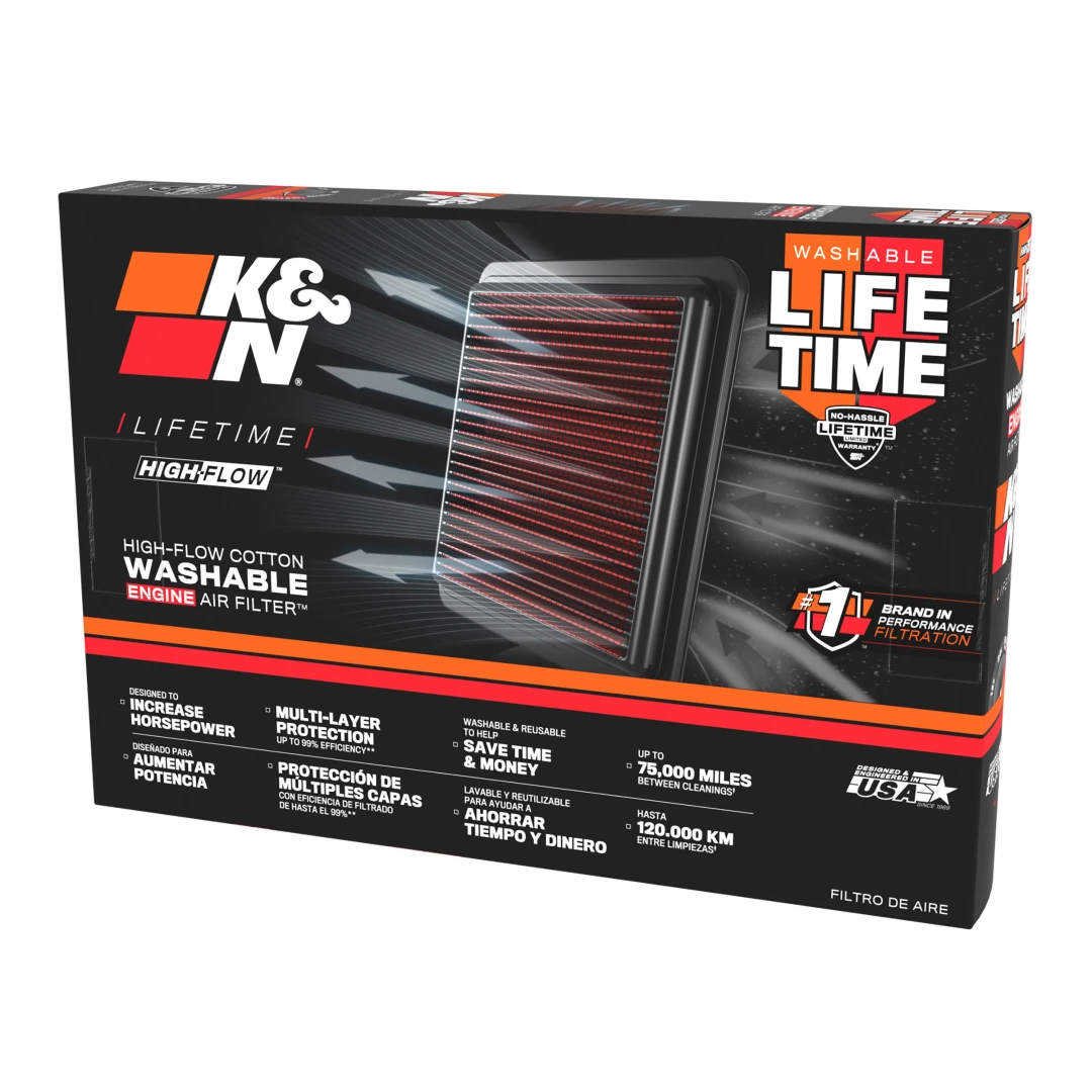 High-Flow Original Lifetime Engine Air Filter - FORD FOCUS/ FOCUS SVT