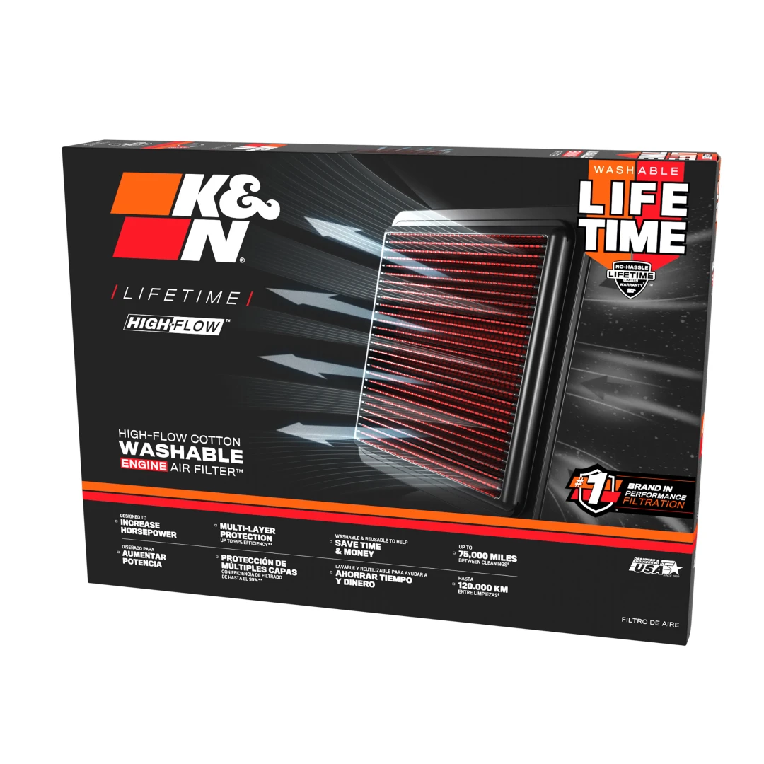 High-Flow Original Lifetime Engine Air Filter - FORD F250/F350/F450/F550 V8-6.7L DSL